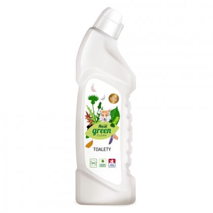 Čisticí prostředek na WC Real green clean EKO, 750g