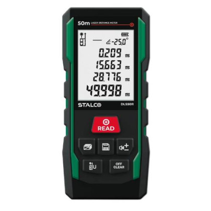 Dálkoměr laserový DLS50R 50 m, STALCO