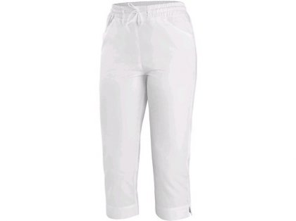 Dámské kalhoty CXS AMY, 3/4 délka bílé, vel. 38