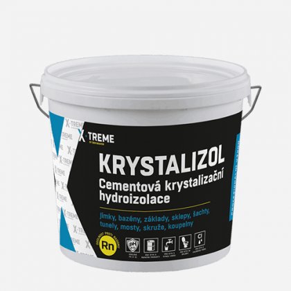 Den Braven - Cementová krystalizační hydroizolace Krystalizol, kbelík 5 kg, šedá