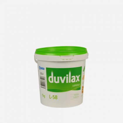 Den Braven - Duvilax L-58 lepidlo na podlahoviny, kelímek 1 kg, bílá