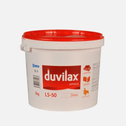 Den Braven - Duvilax LS-50 lepidlo na dřevo D2, kbelík 5 kg, bílá
