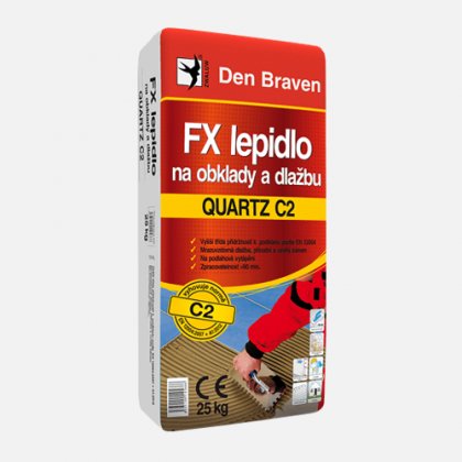 Den Braven - FX lepidlo na obklady a dlažbu QUARTZ C2, pytel 25 kg