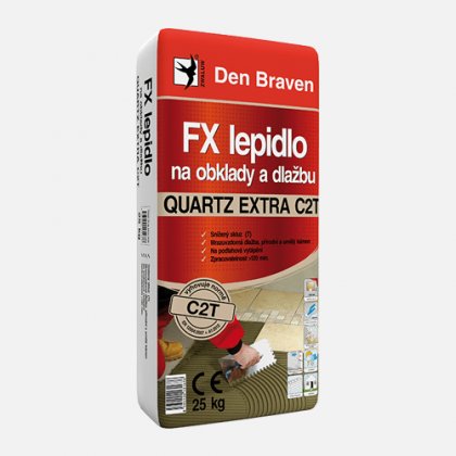 Den Braven - FX lepidlo na obklady a dlažbu QUARTZ EXTRA C2T, pytel 25 kg