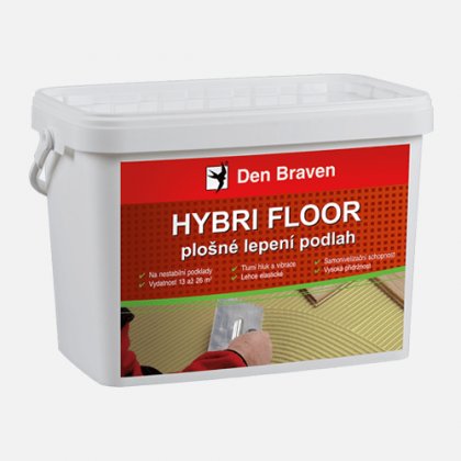 Den Braven - HYBRI FLOOR Plošné lepení podlah, kbelík 15 kg