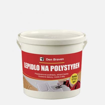 Den Braven - Lepidlo na polystyren, kelímek 1 kg