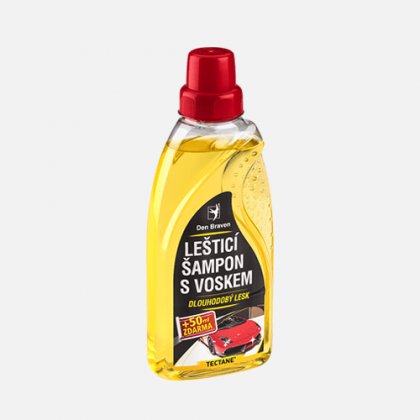 Den Braven - Leštící šampon s voskem, láhev 450 ml + 50 ml zdarma