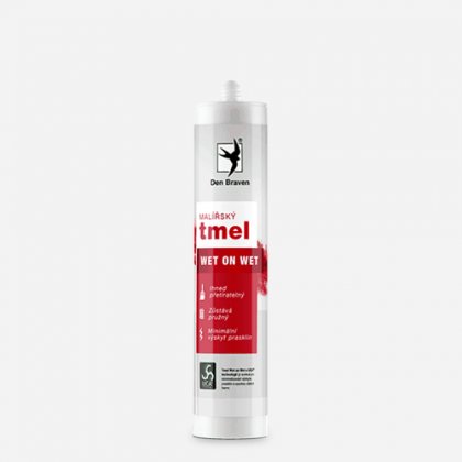 Den Braven - Malířský tmel Wet on Wet, kartuše 310 ml, bílá