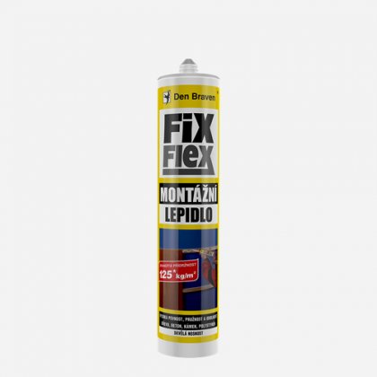 Den Braven - Montážní lepidlo FIX FLEX, kartuše 310 ml