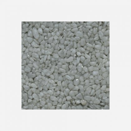 Den Braven - Mramorové kamínky 3 - 6 mm, pytel 25 kg, bílé