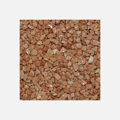 Den Braven - Mramorové kamínky 3 - 6 mm, pytel 25 kg, cihlově červené