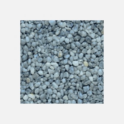 Den Braven - Mramorové kamínky 3 - 6 mm, pytel 25 kg, šedé světlé
