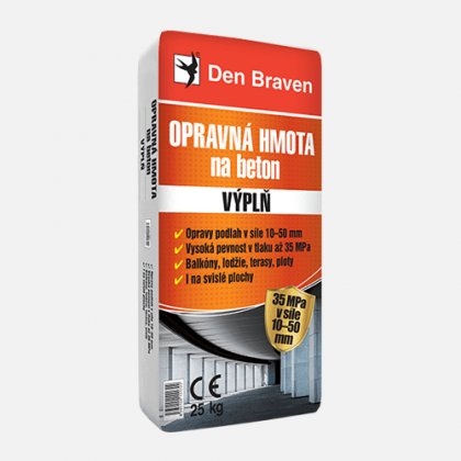 Den Braven - Opravná hmota na beton VÝPLŇ, pytel 25 kg