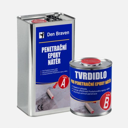 Den Braven - Penetrační epoxy nátěr, sada plechovek 4,04 kg