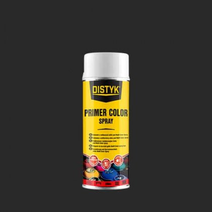 Den Braven - PRIMER COLOR SPRAY Distyk, sprej 400 ml, signální bílá