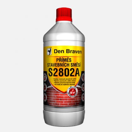 Den Braven - S2802A Příměs stavebních směsí, láhev 1 kg