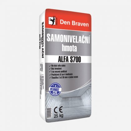 Den Braven - Samonivelační hmota ALFA S700, pytel 25 kg