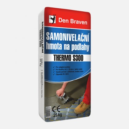 Den Braven - Samonivelační hmota na podlahy THERMO S300, pytel 25 kg
