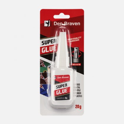 Den Braven - Sekundové lepidlo SUPER GLUE, dóza 20g