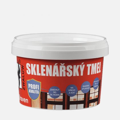 Den Braven - Sklenářský tmel, kbelík 10 kg, béžový