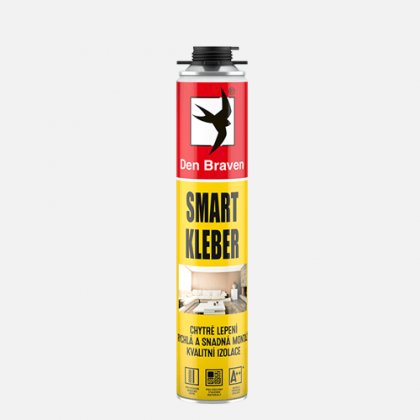 Den Braven - SMART KLEBER, pistolová dóza 750 ml, žlutá