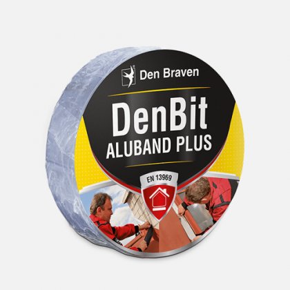Den Braven - Střešní bitumenový pás DenBit Aluband PLUS, 100 mm x 10 m, hliníkový