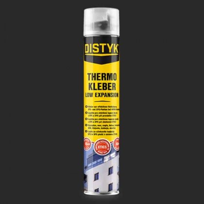 Den Braven - THERMO KLEBER PISTOLOVÁ Distyk / THERMO KLEBER , pistolová dóza 750 ml, žlutá