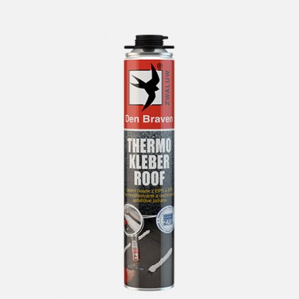 Den Braven - THERMO KLEBER ROOF, pistolová dóza 750 ml, žlutá