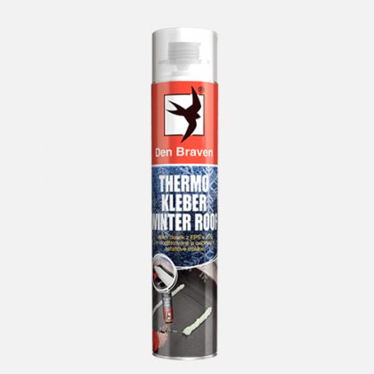 Den Braven - THERMO KLEBER ROOF WINTER, pistolová dóza 750 ml, zelená