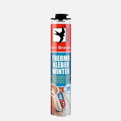 Den Braven - THERMO KLEBER WINTER, pistolová dóza 750 ml, zelená