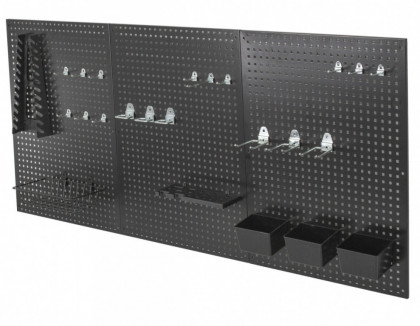 Děrované desky s příslušenstvím, 27 dílů - JJ001190