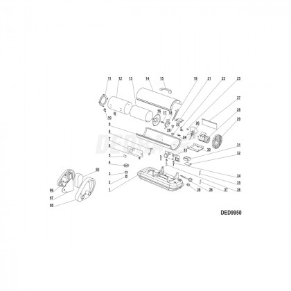 Deska elektroniky BGO1601-125