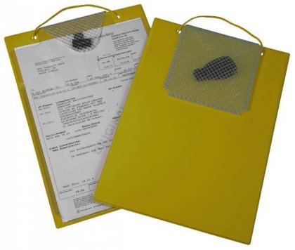 Desky na dokumenty Turbo 9015-00336 - žluté