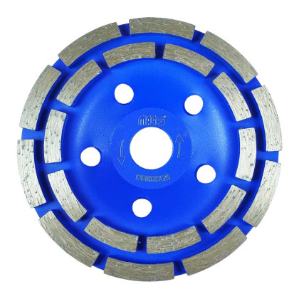 Diamantový kotouč brusný dvouřadý 125x22,2mm