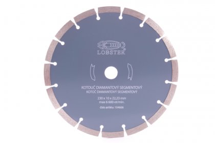 Diamantový kotouč segmentový 230mm