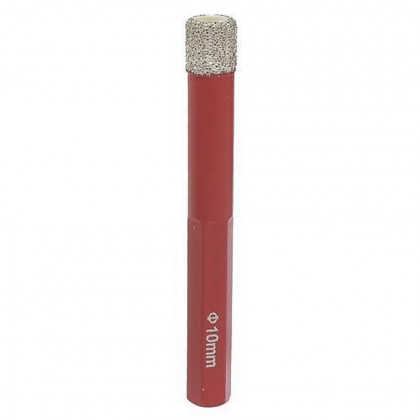 Diamantový vyřezávač 10mm, HEX, DCB12