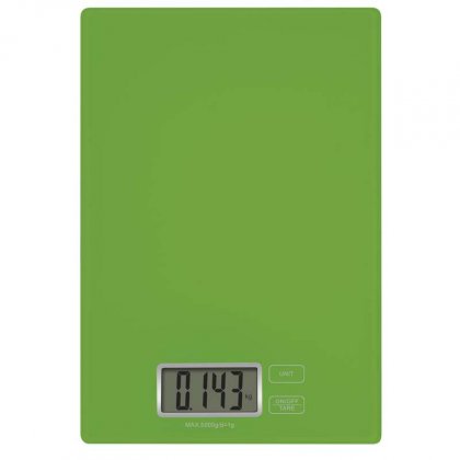 Digitální kuchyňská váha EV003 zelená