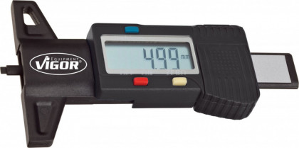Digitální měřič hloubky dezénu pneumatik 0-27 mm - V1584