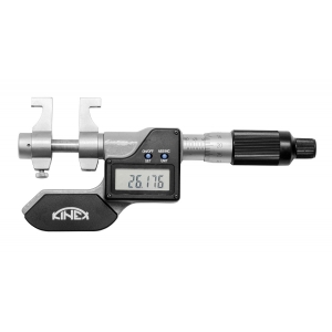 Digitální mikrometr dutinový dvoudotekový (dutinoměr) KINEX 75-100mm/0.001mm, DIN 863