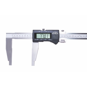 Digitální posuvné měřítko s jemným stavěním KINEX 400 mm, 100 mm, 0,01 mm, DIN 862
