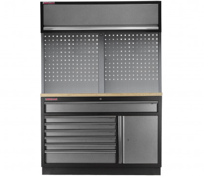 Dílenská sestava PROFI, 1360 x 495 x 2000 mm - TGC1371BAL