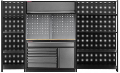 Dílenská sestava PROFI se dvěma regály - TGC1371RBAL3