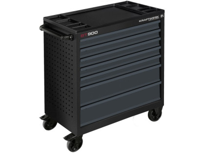 Dílenský vozík BT900 7 zásuvek Basic Line (antracit)