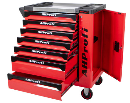 Dílenský vozík Mechanic bez nářadí, 7 zásuvek - AH3106P