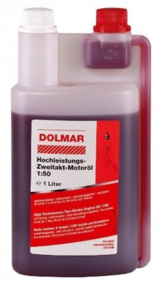 DOLMAR - motorový olej dvoutaktní 1:50 1000ml s dávkovačem