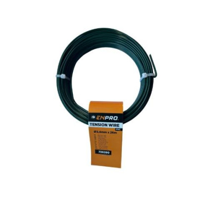 Drát napínací, PVC, 3,4 mm x 26 m, ENPRO
