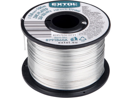 Drát vázací, ∅0,8mm, 100m