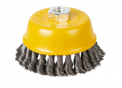 Drátěný kartáč, čelní M14 x 100 mm - HT590203