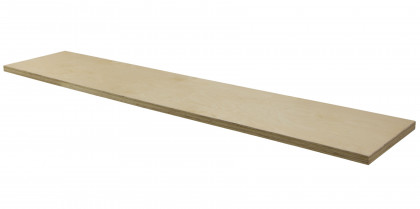 Dřevěná pracovní deska 2365x463x38 mm do sestavy dílenského nábytku PROFI - TGW93