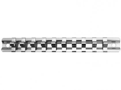 držák hlavic 3/8" prázdný plech. (pro 10 hl.)